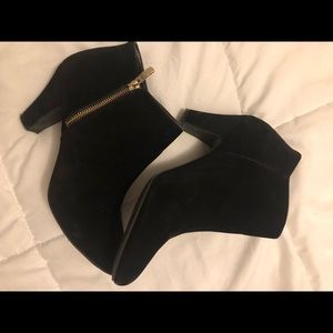 BCBG Black Booties